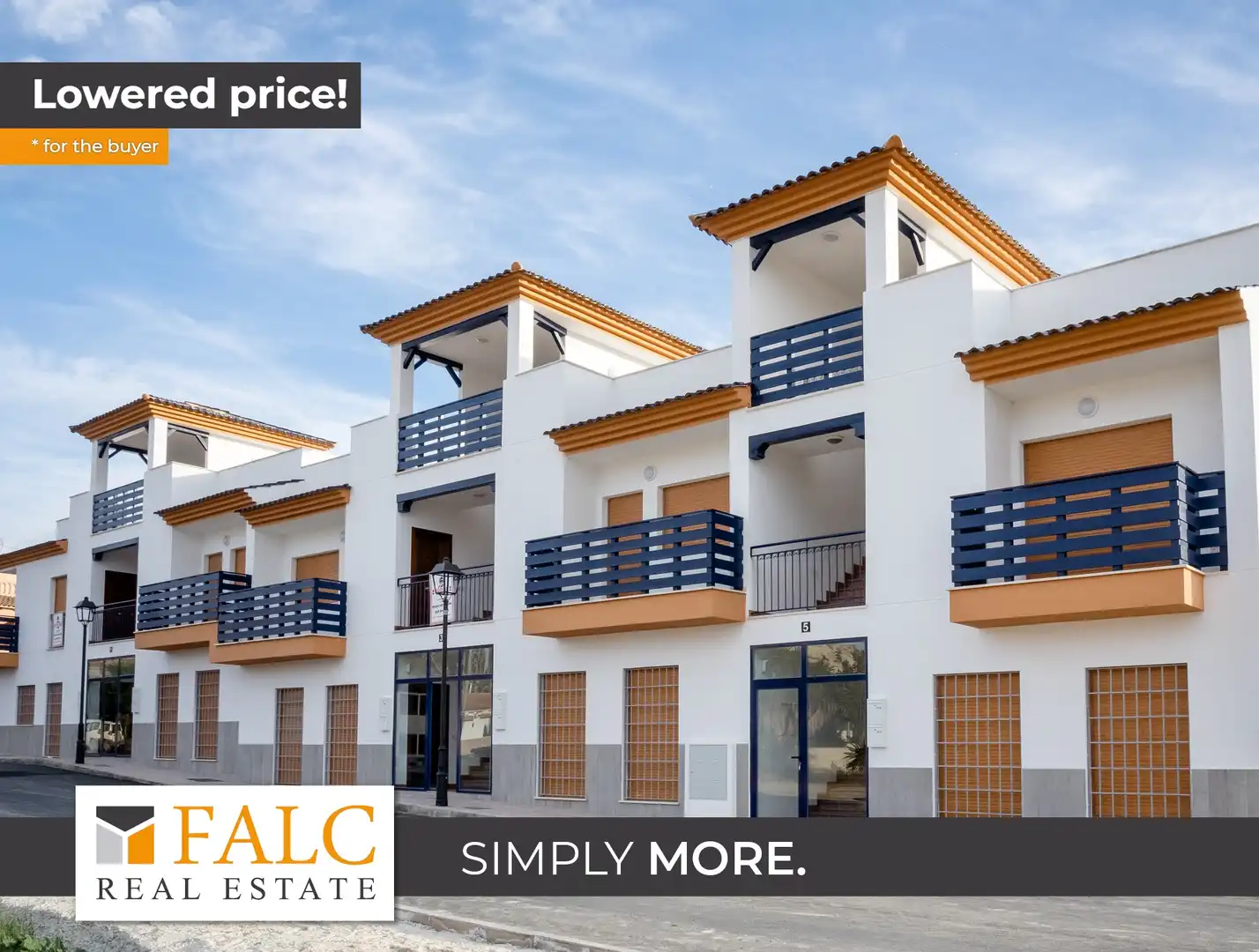 Vista exterior de Apartamento en venta en Cuevas del Almanzora con Aire acondicionado y Amueblado