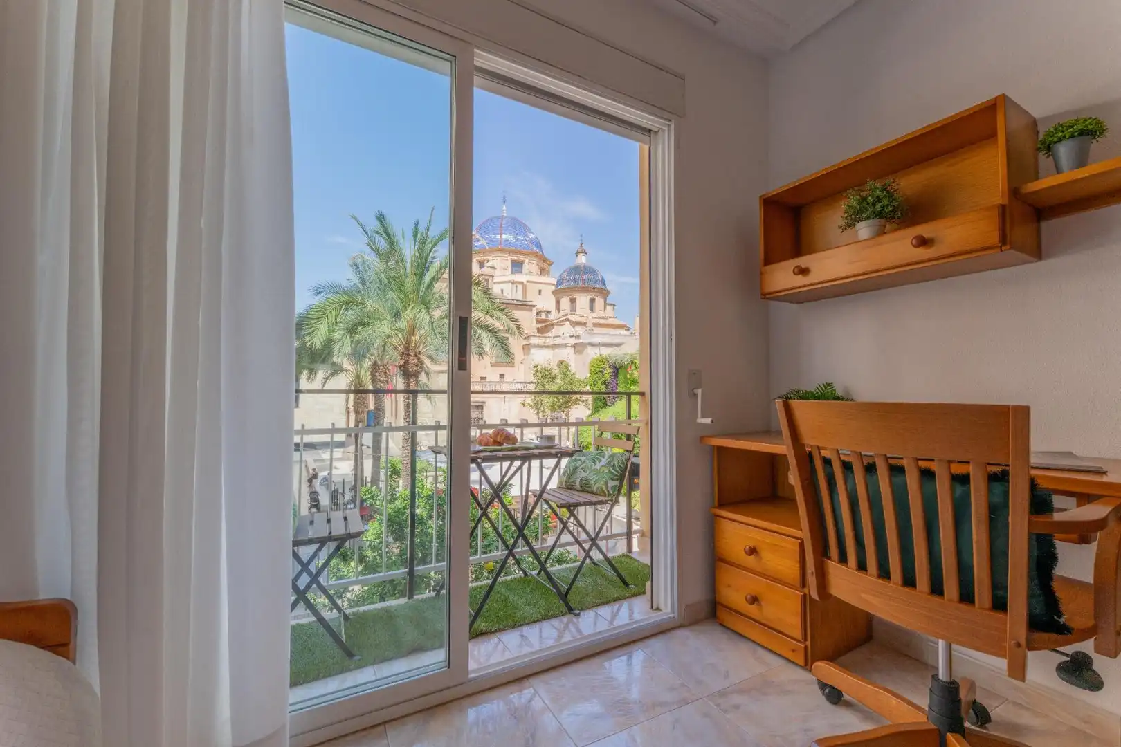 Terraza de Piso en venta en Elche / Elx con Aire acondicionado, Amueblado y Balcón