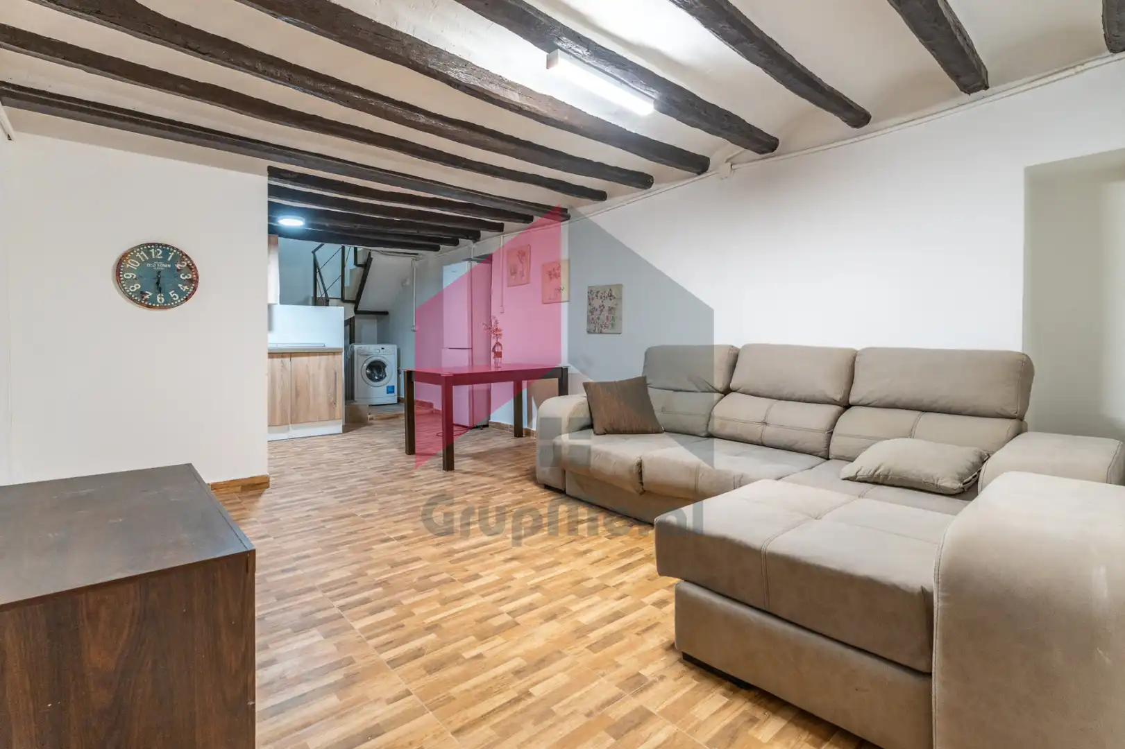 Sala d'estar de Casa o xalet en venda en Alcover amb Moblat i Balcó