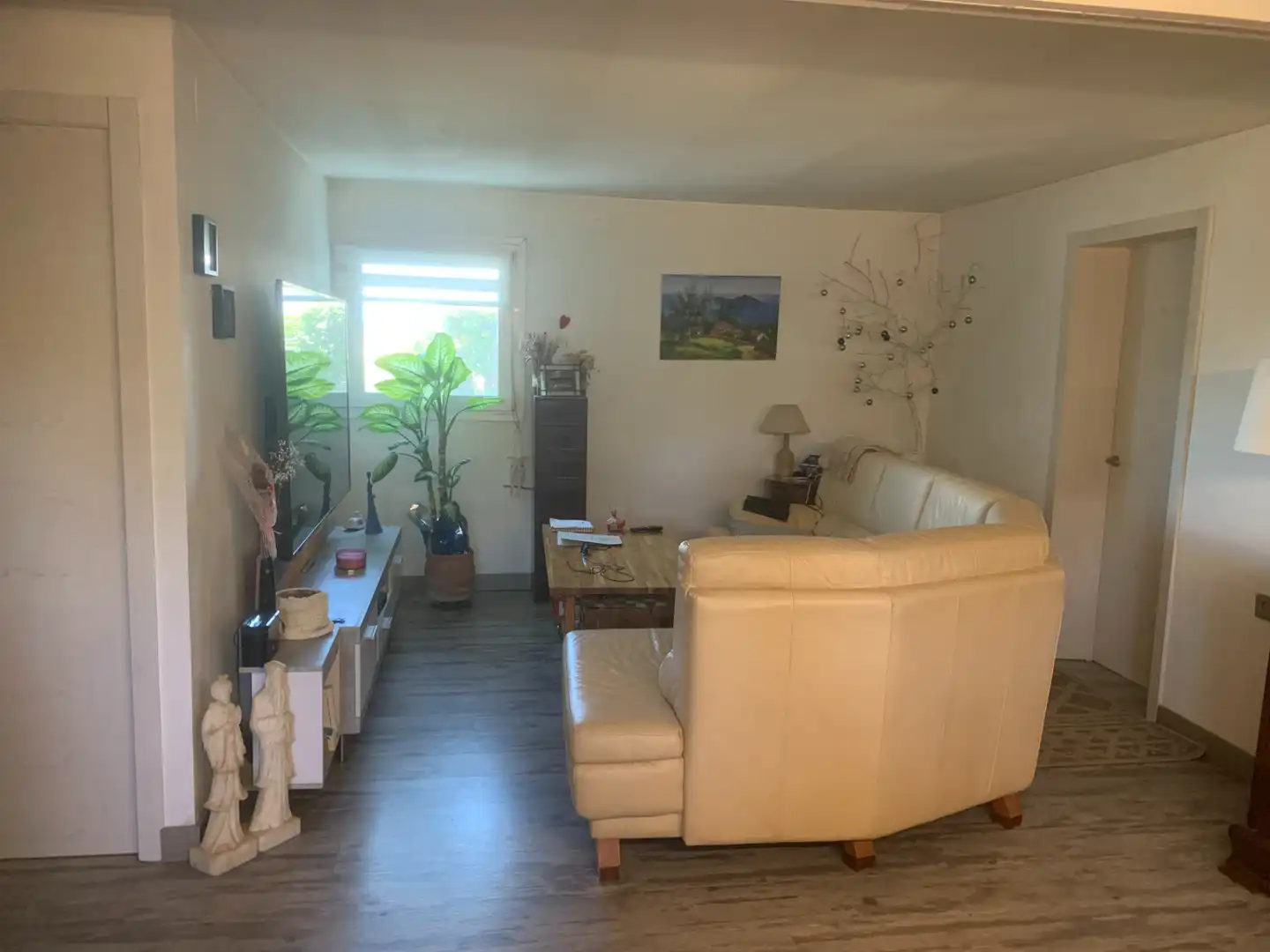 Sala de estar de Finca rústica en venta en Vallirana con Aire acondicionado, Calefacción y Jardín privado