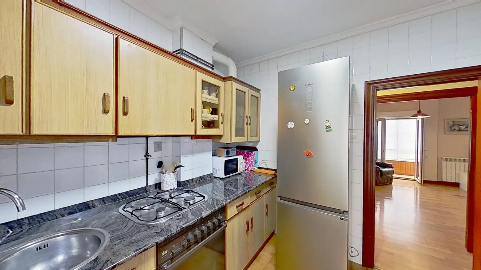 Kitchen of Flat for sale in Torrelavega   with Heating, Parquet flooring and Storage room