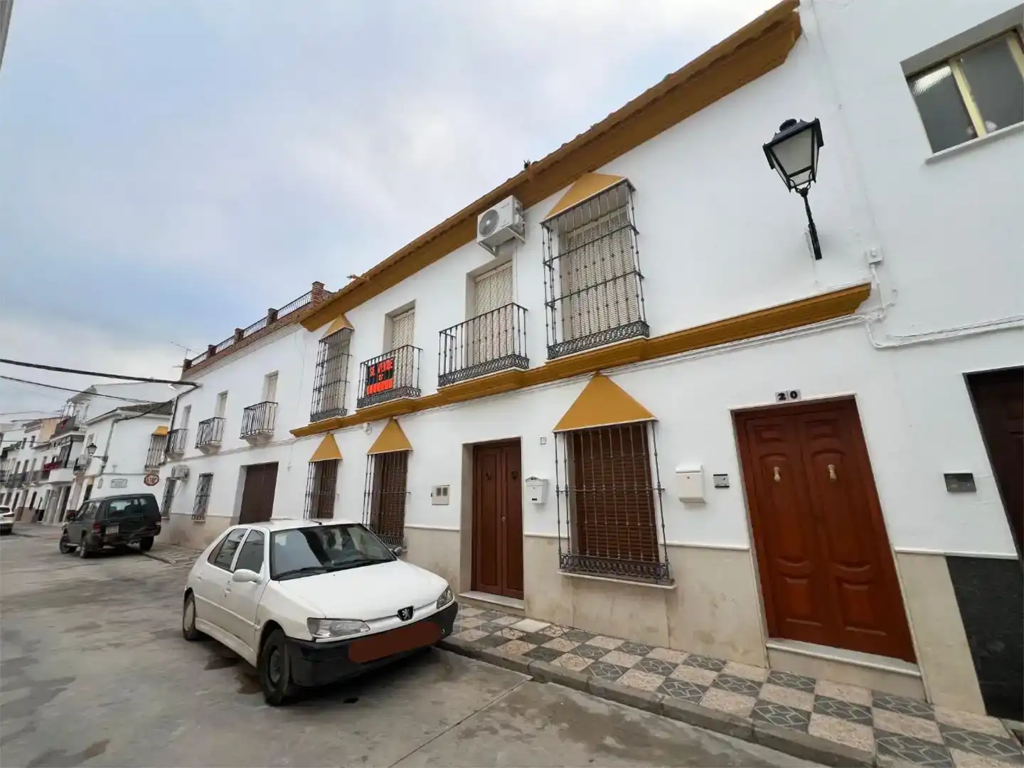 Vista exterior de Piso en venta en Badolatosa con Aire acondicionado, Trastero y Amueblado