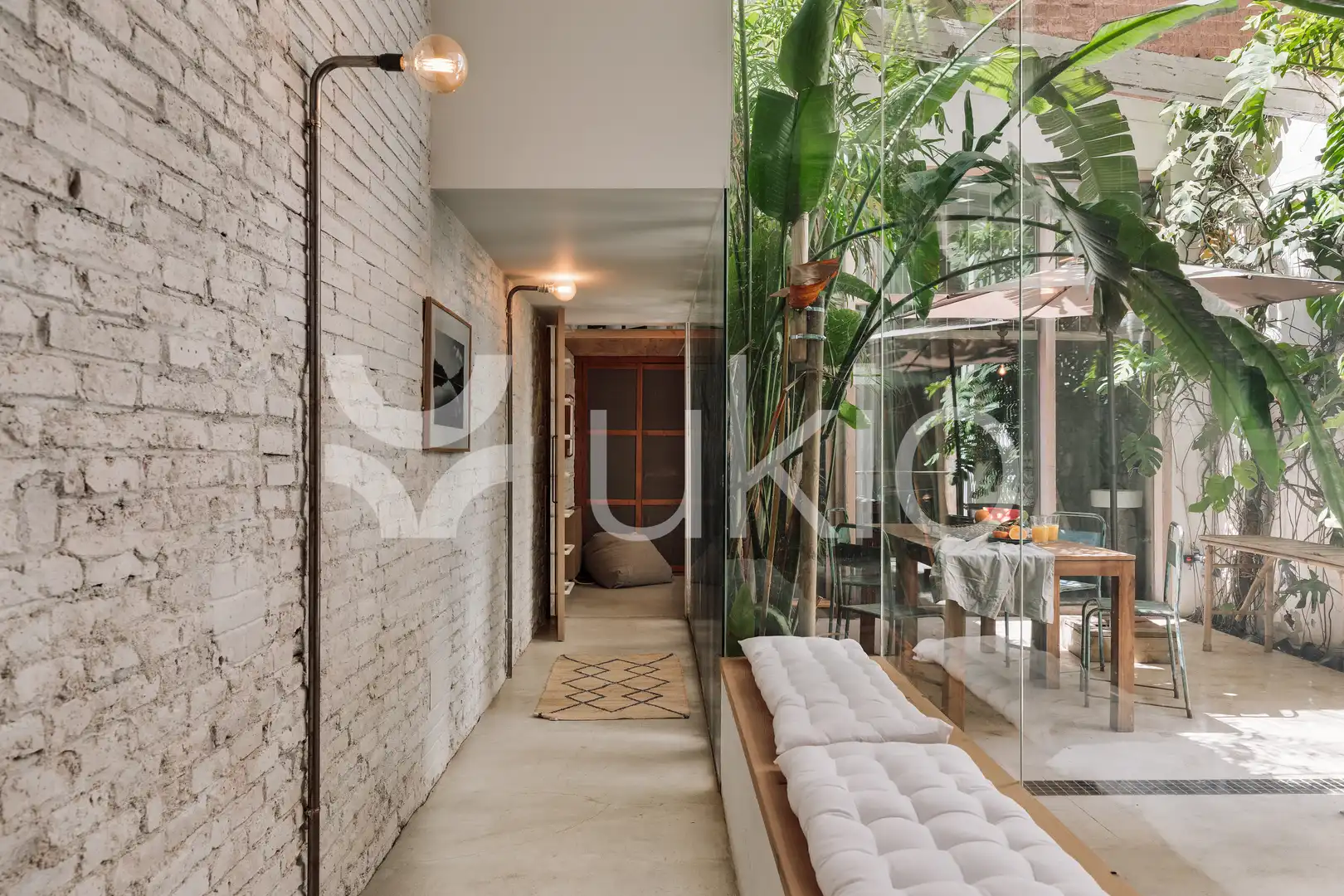 Terrassa de Apartament de lloguer en Barcelona amb Aire condicionat, Terrassa i Moblat