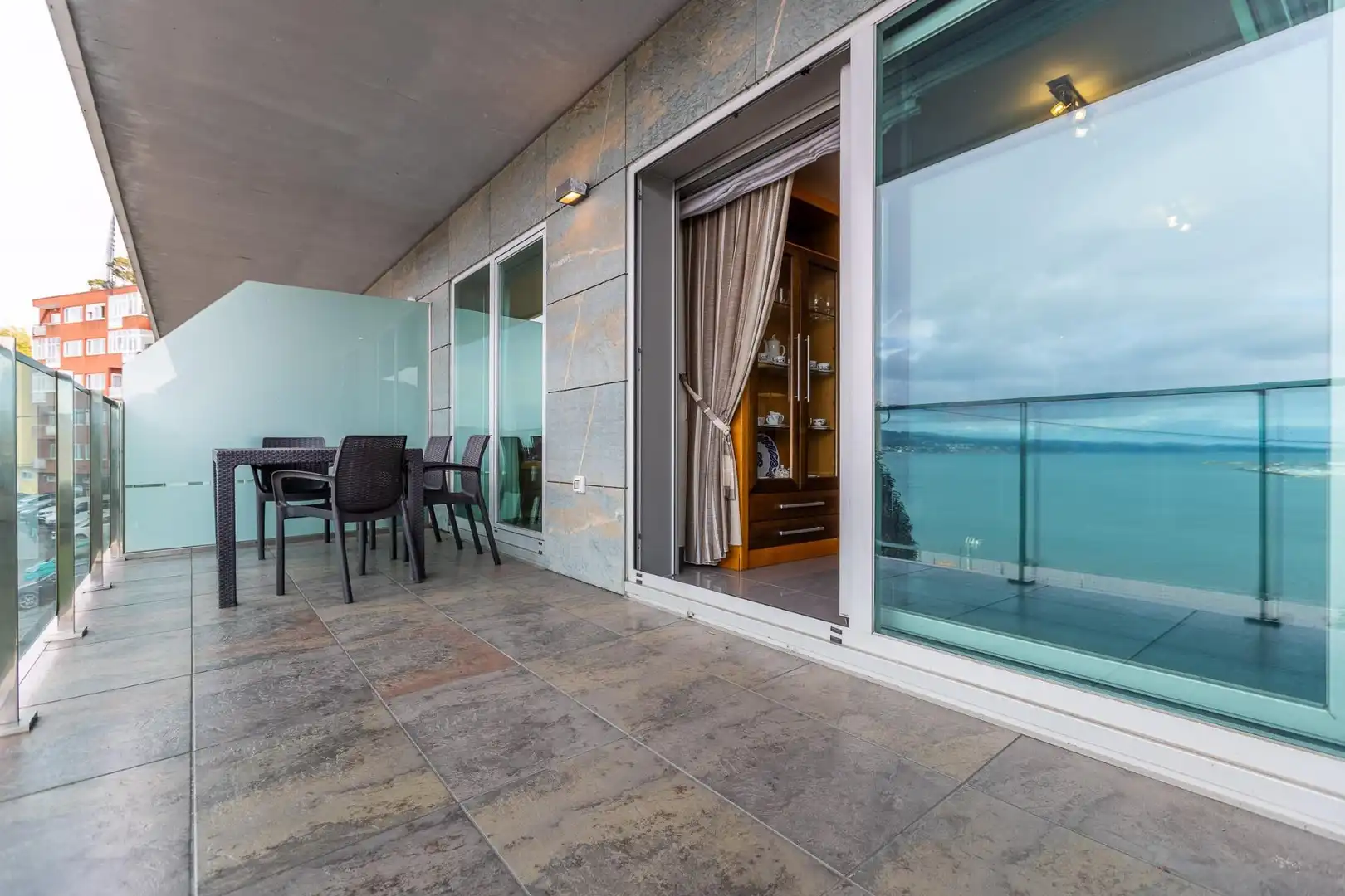 Terrasse von Wohnung zum Verkauf in Sada (A Coruña) mit Privatgarten, Terrasse und Abstellraum