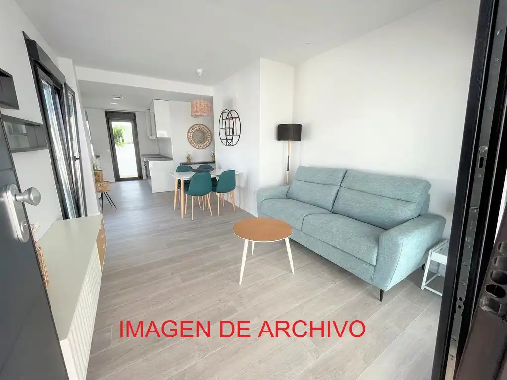 Sala d'estar de Casa adosada en venda en El Verger amb Aire condicionat, Calefacció i Terrassa