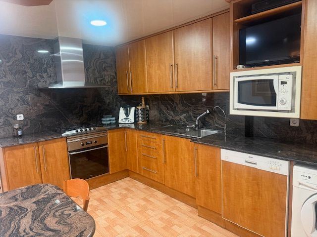 Kitchen of Flat for sale in Sabadell  with Heating, Storage room and Furnished