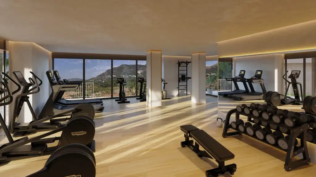 Sala d'estar de Apartament en venda en Fuengirola amb Aire condicionat, Terrassa i Piscina
