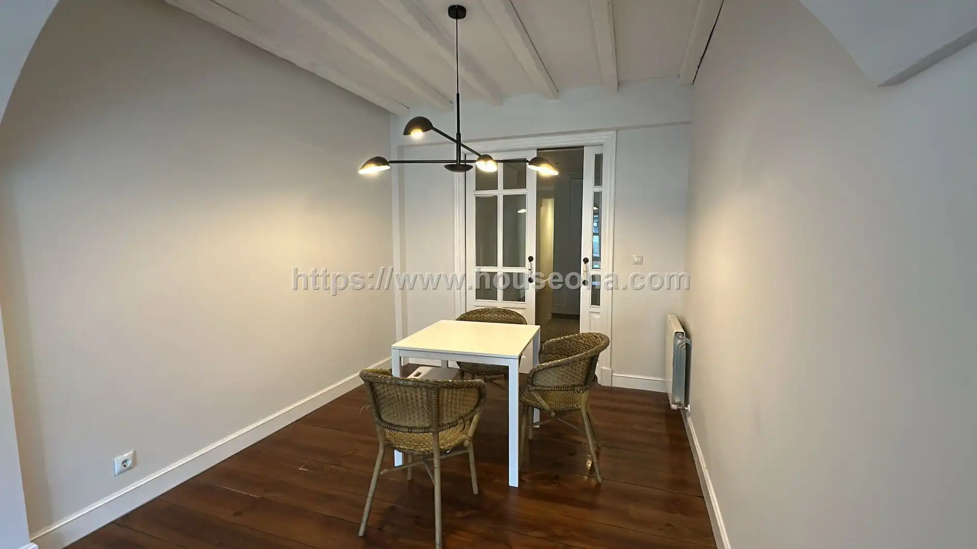 Comedor de Piso de alquiler en Bilbao  con Calefacción, Terraza y Amueblado