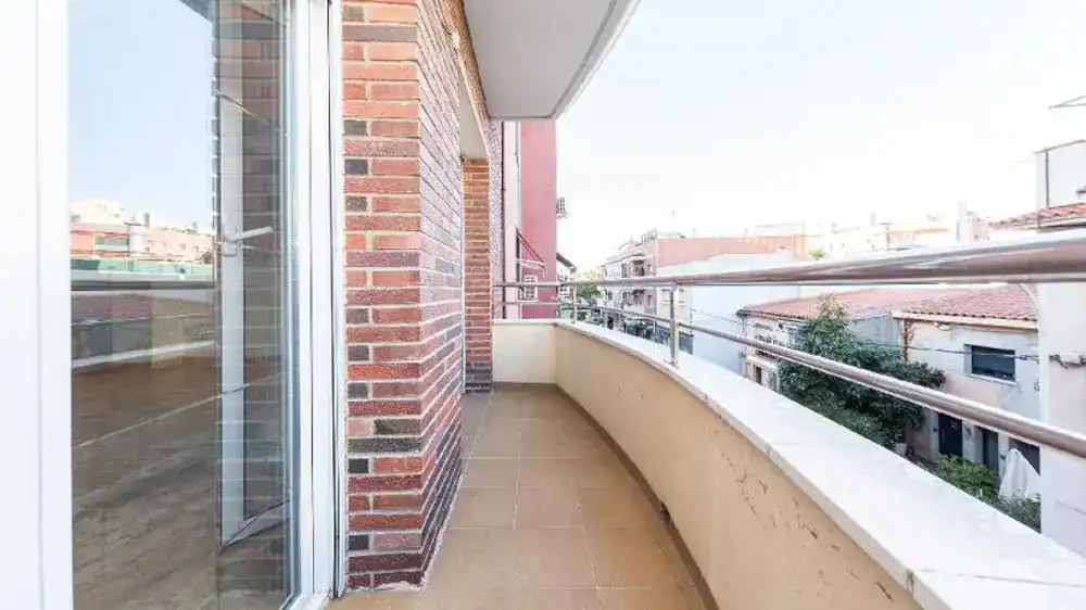 Terraza de Piso en venta en Badalona