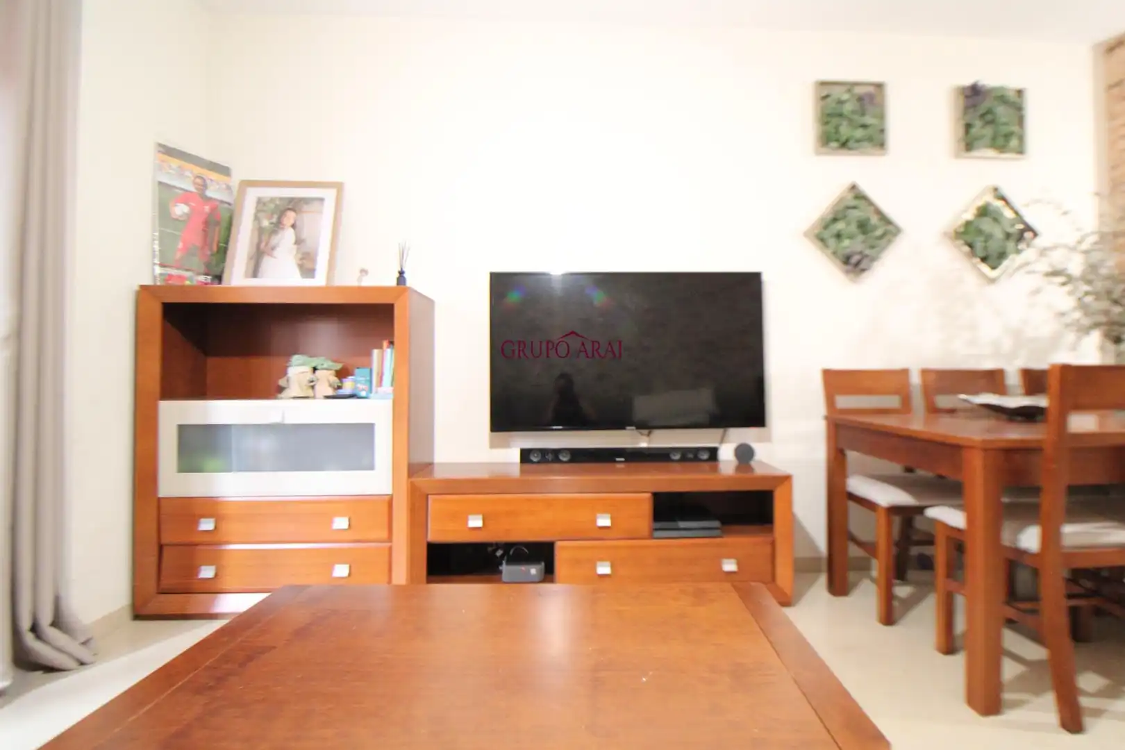 Wohnzimmer von Wohnung zum Verkauf in San Vicente del Raspeig / Sant Vicent del Raspeig mit Klimaanlage und Abstellraum