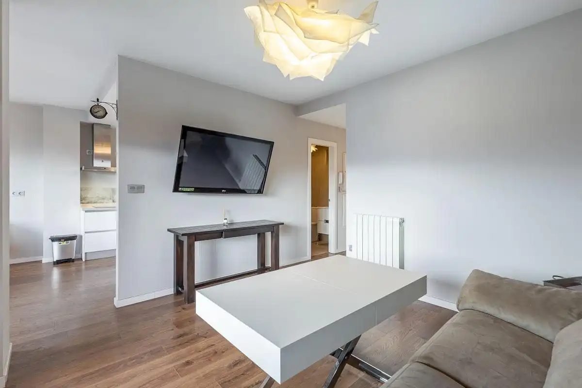 Sala d'estar de Àtic de lloguer en Granada