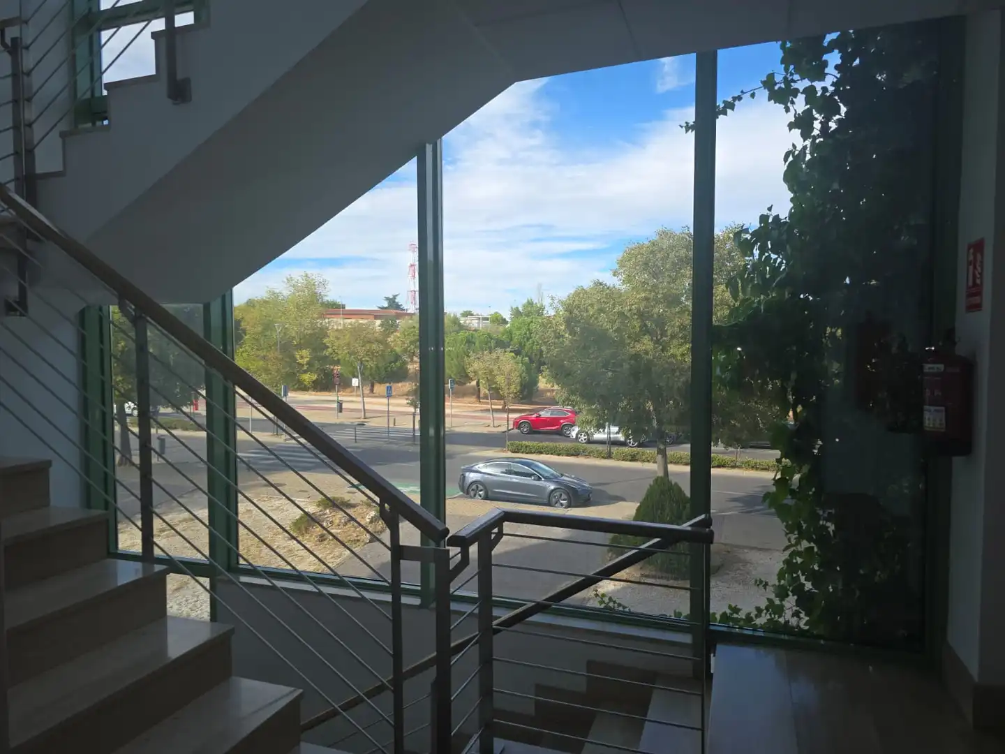 Exterior view of Office for rent in Pozuelo de Alarcón  with Air Conditioner, Heating and Balcony