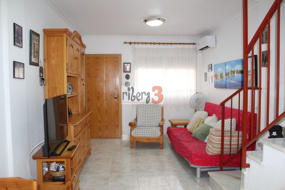 Living room of Duplex for sale in San Javier  with Air Conditioner, Terrace and Furnished