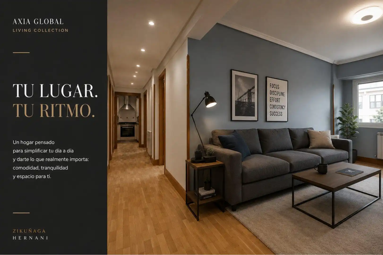 Sala de estar de Piso en venta en Hernani con Calefacción y Balcón
