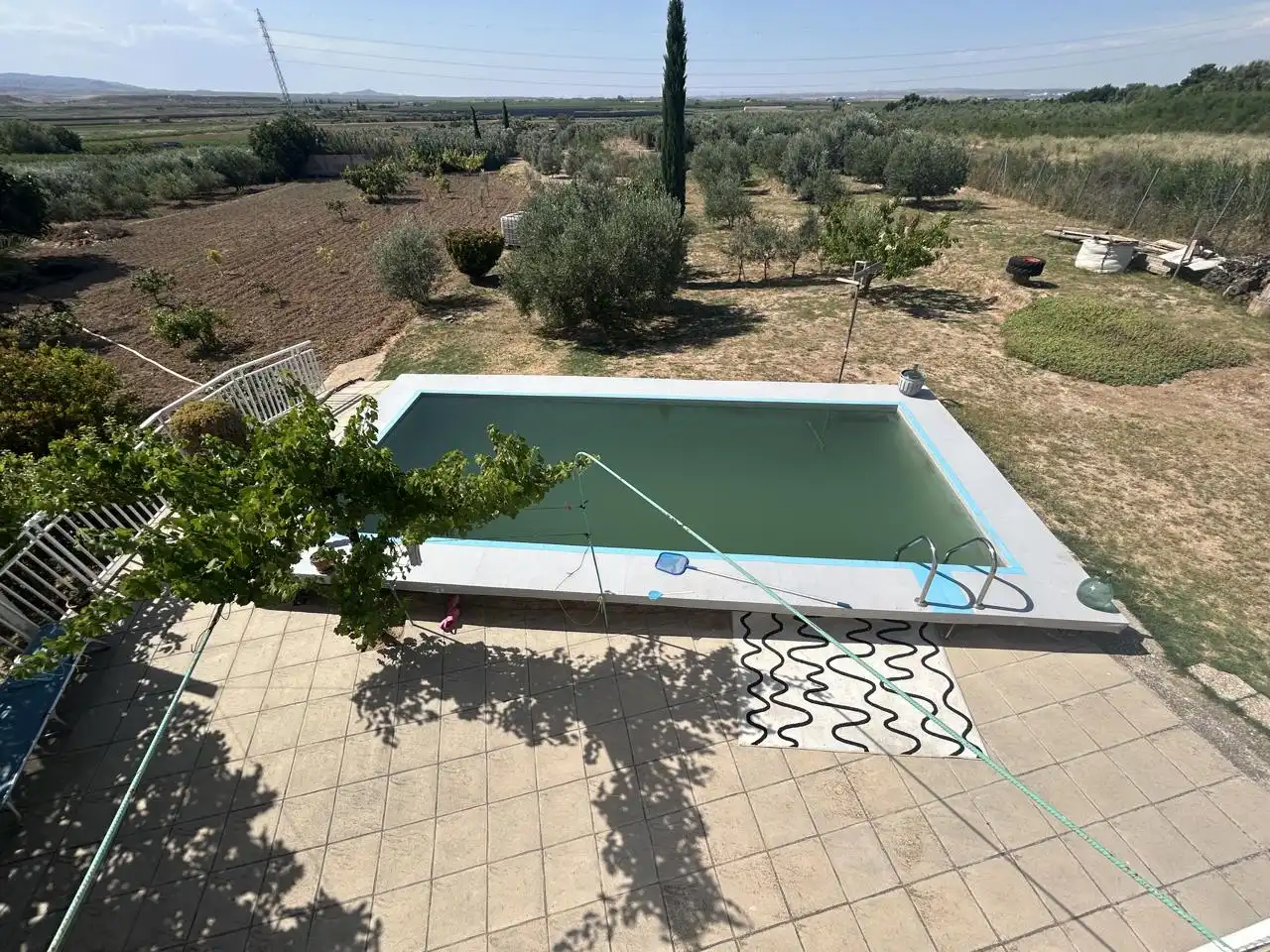 Swimming pool of Country homes for sale in Corella  with Private garden, Terrace and Storage room