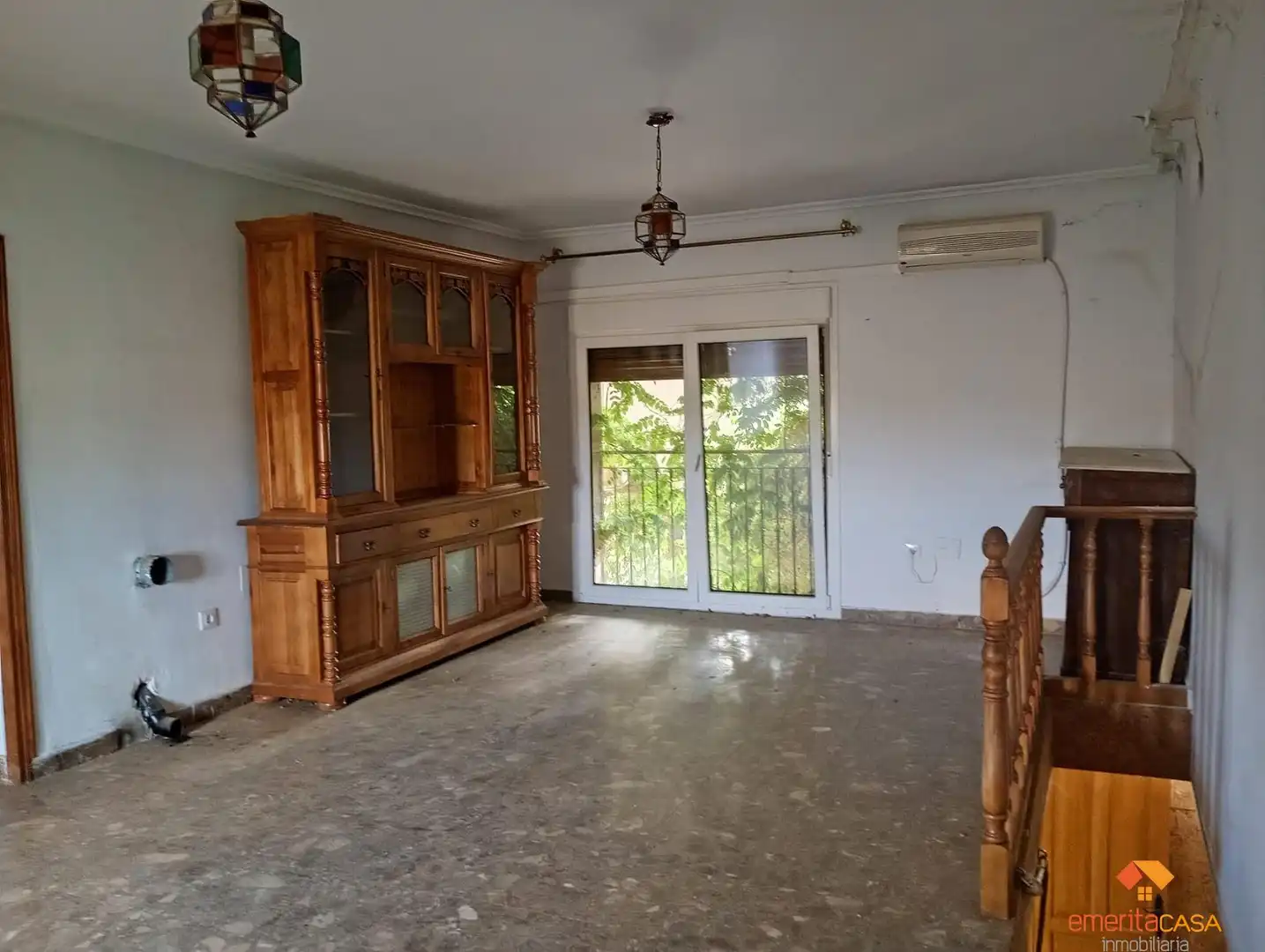 Sala de estar de Finca rústica en venta en Cáceres con Aire acondicionado y Piscina