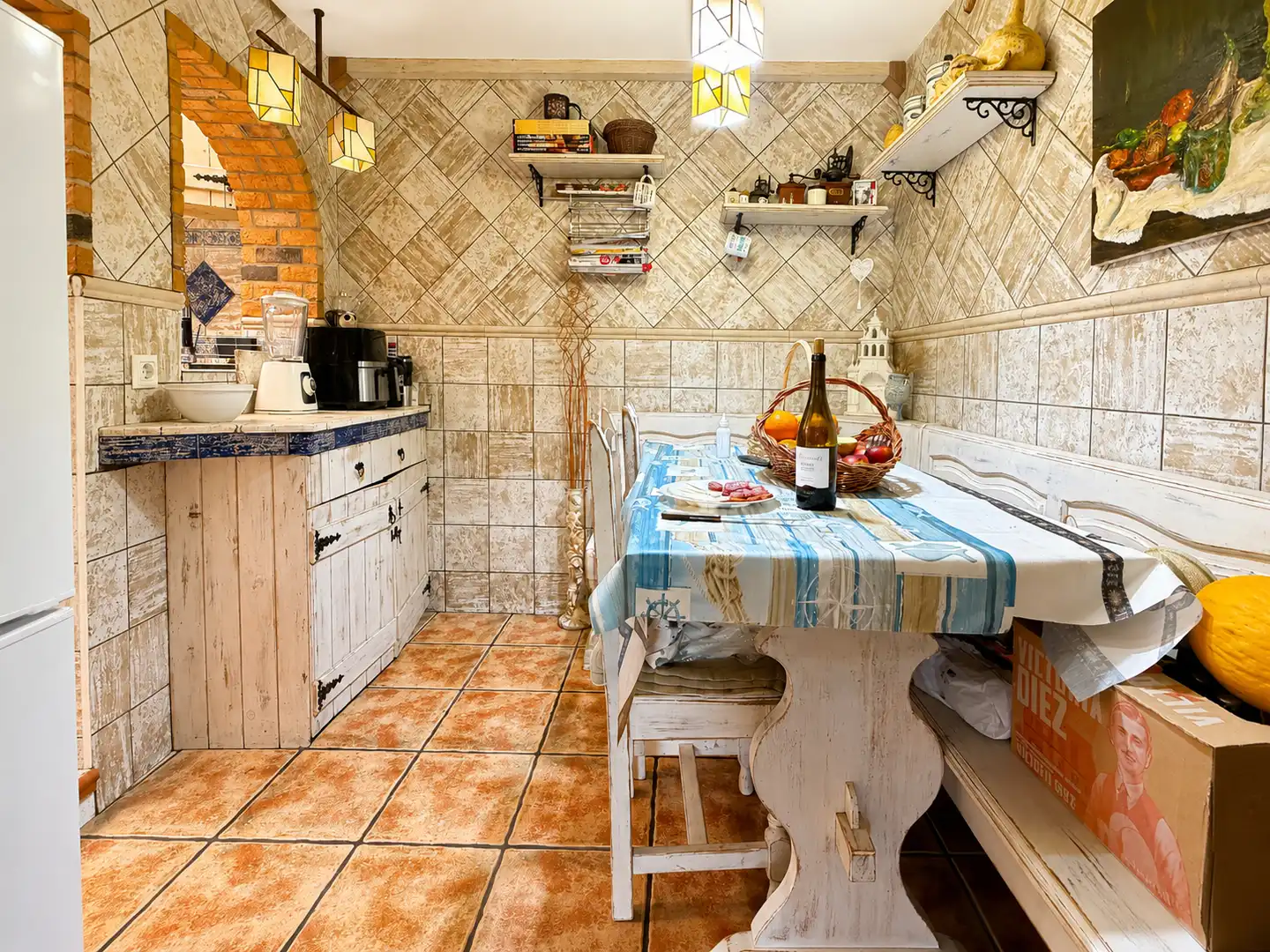 Kitchen of Houses for sale in Málaga  with Air Conditioner, Heating and Terrace