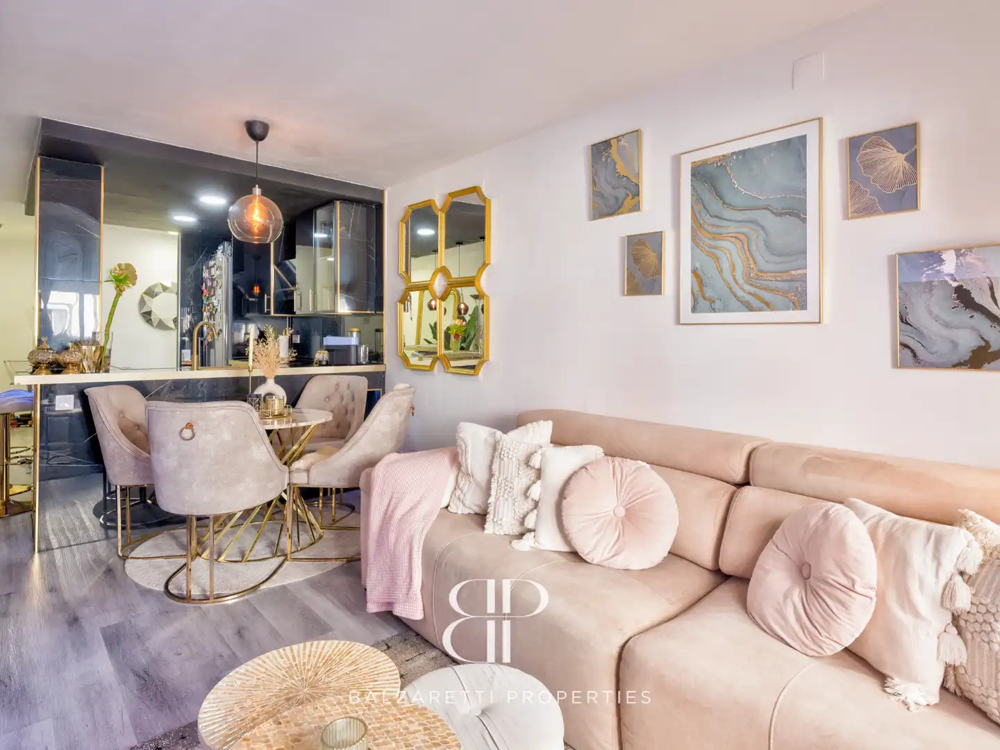 Wohnzimmer von Wohnung zum Verkauf in Rubí mit Klimaanlage, Heizung und Parkett