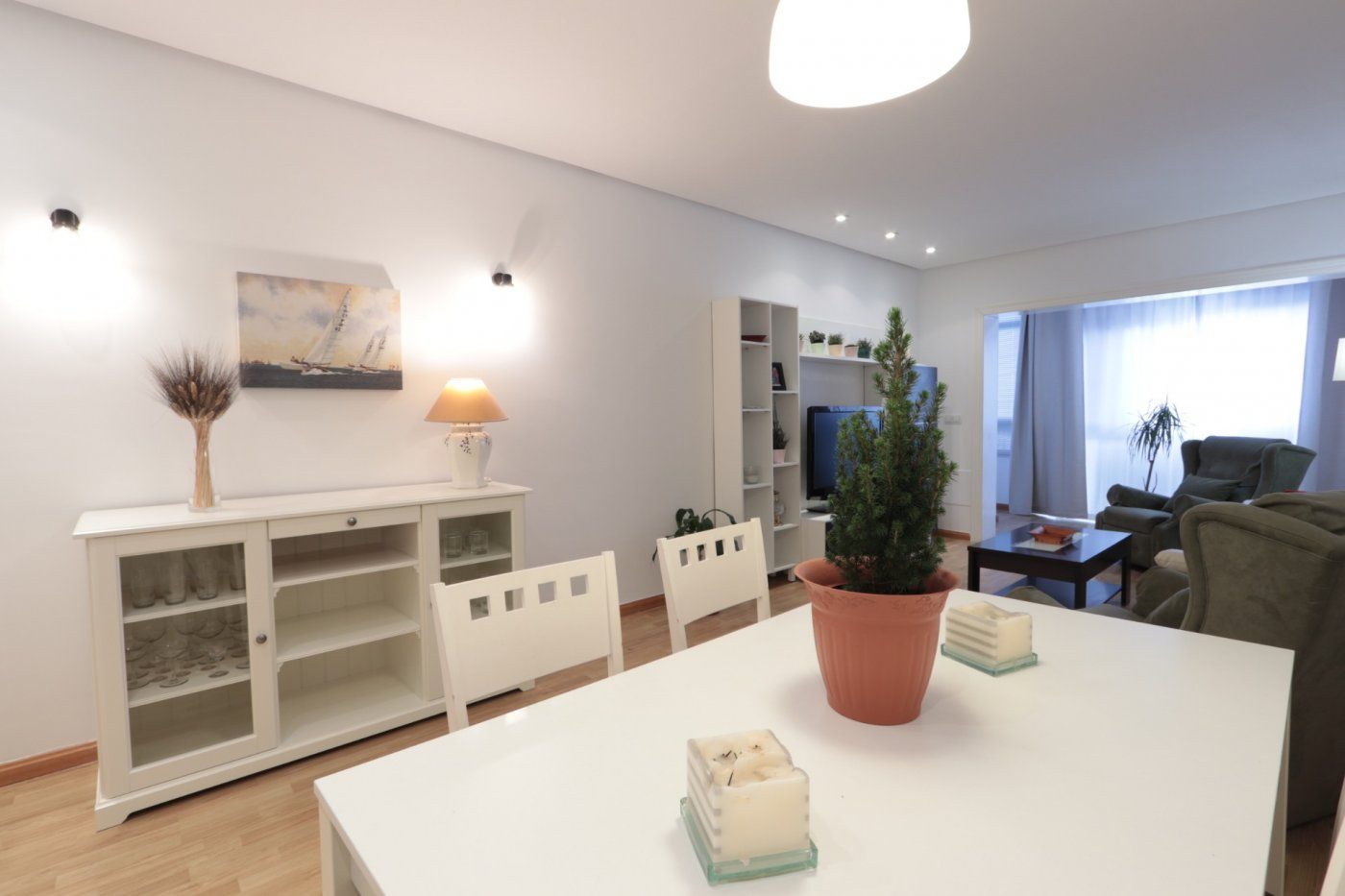 Comedor de Piso de alquiler en Cartagena con Calefacción y Parquet