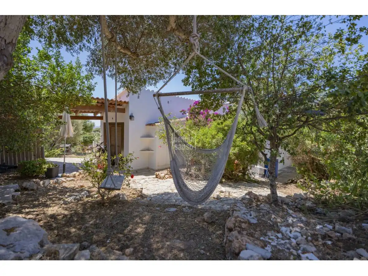 Jardín de Casa o chalet en venta en Sant Lluís con Jardín privado, Terraza y Piscina