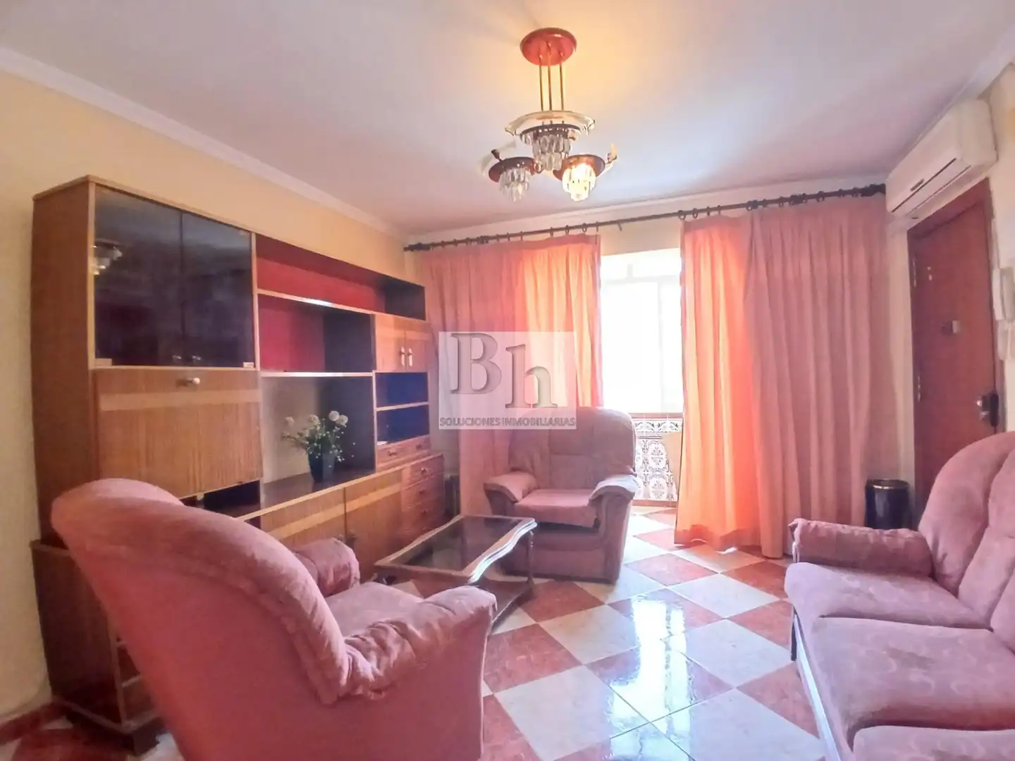 Living room of Flat for sale in Málaga  with Air Conditioner and Alarm