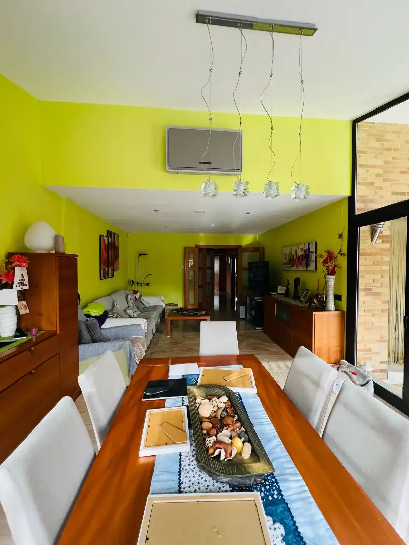 Sala d'estar de Casa o xalet en venda en Pineda de Mar amb Aire condicionat, Calefacció i Jardí privat