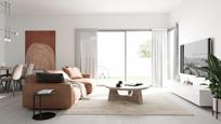 Sala d'estar de Casa adosada en venda en Sant Fost de Campsentelles amb Aire condicionat i Terrassa