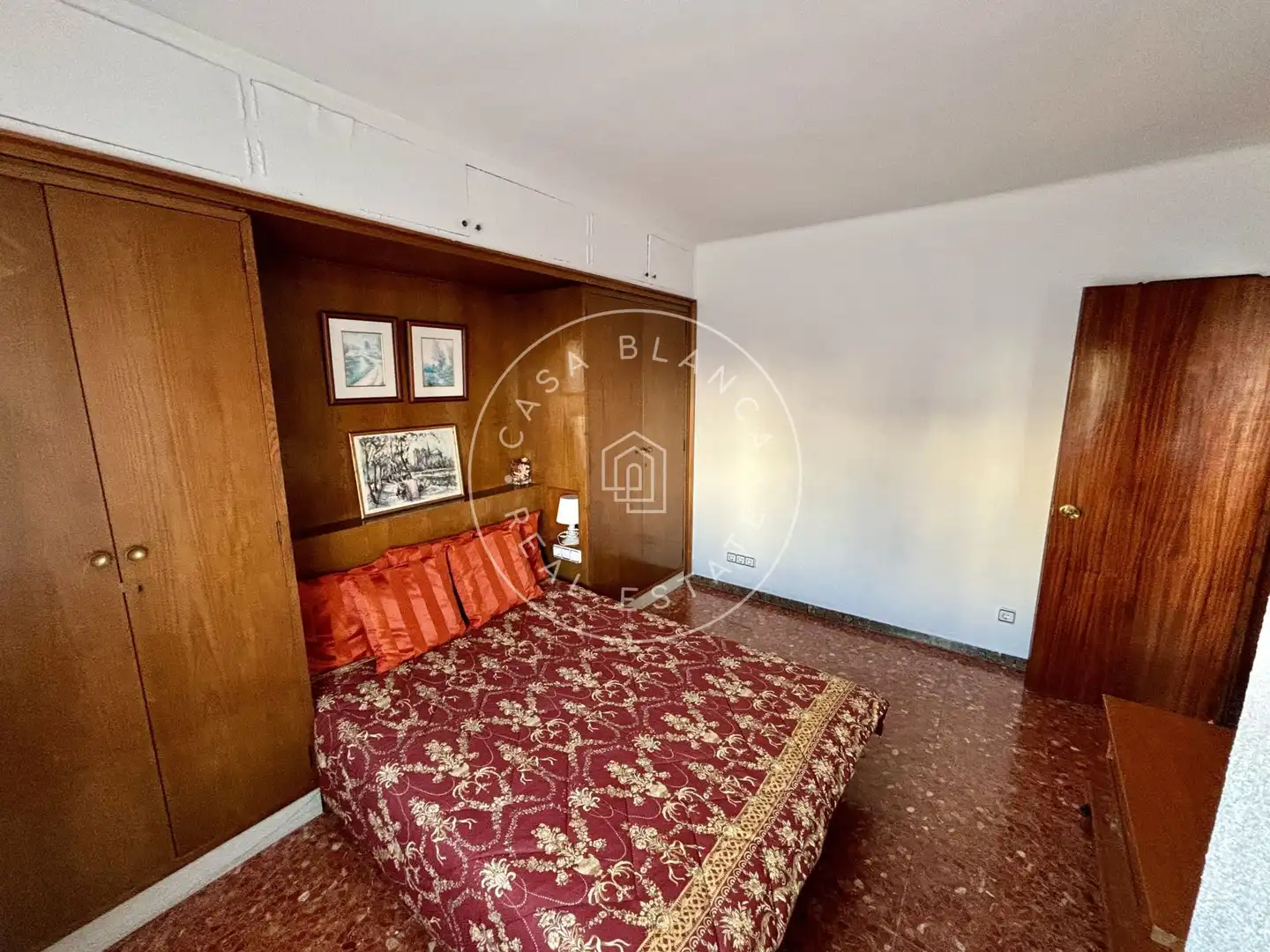 Schlafzimmer von Maisonette zum Verkauf in Lloret de Mar mit Klimaanlage, Heizung und Abstellraum