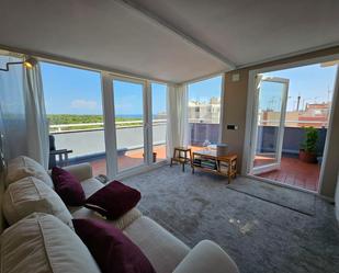 Living room of Attic for sale in L'Ametlla de Mar   with Air Conditioner, Heating and Terrace