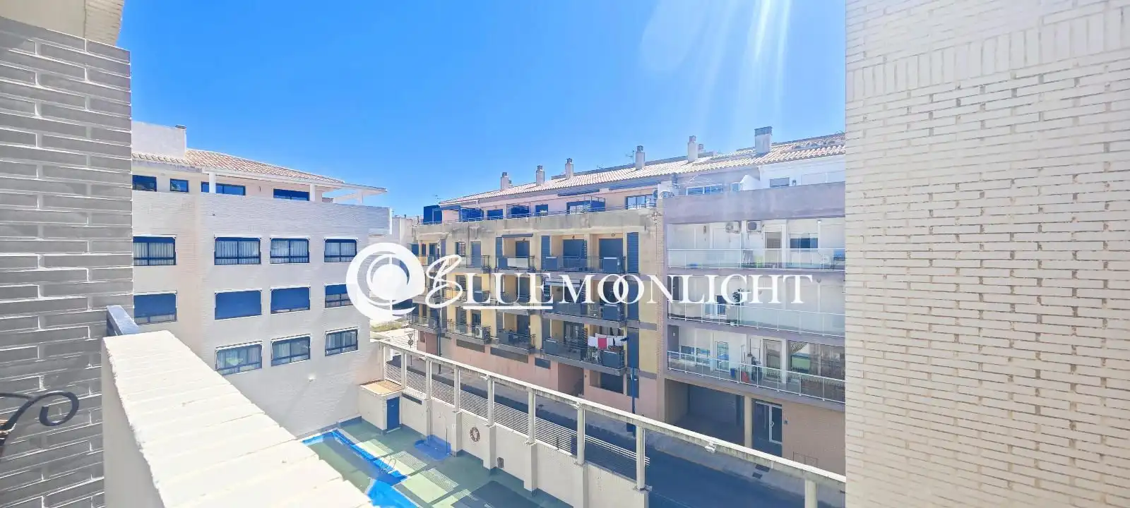 Außenansicht von Wohnung zum Verkauf in Peñíscola / Peníscola mit Klimaanlage, Heizung und Terrasse