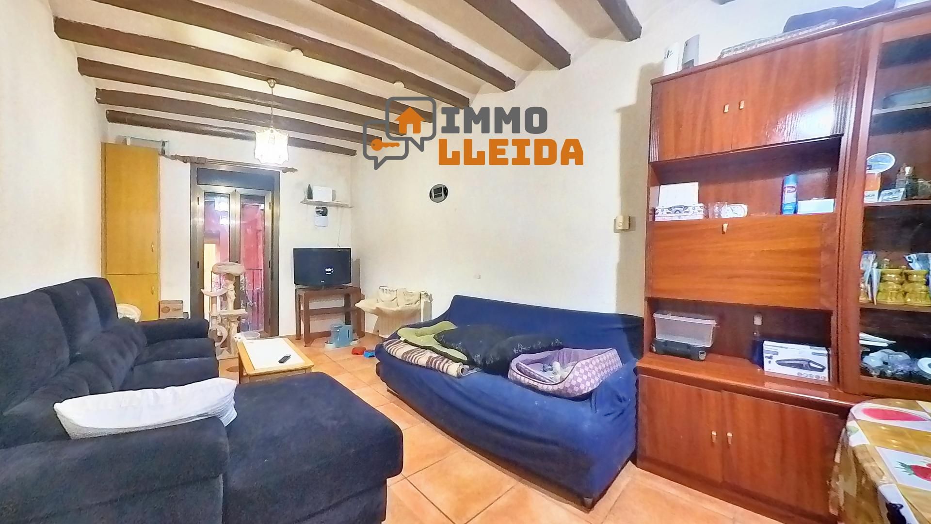 Living room of Single-family semi-detached for sale in Balaguer  with Heating, Terrace and Storage room