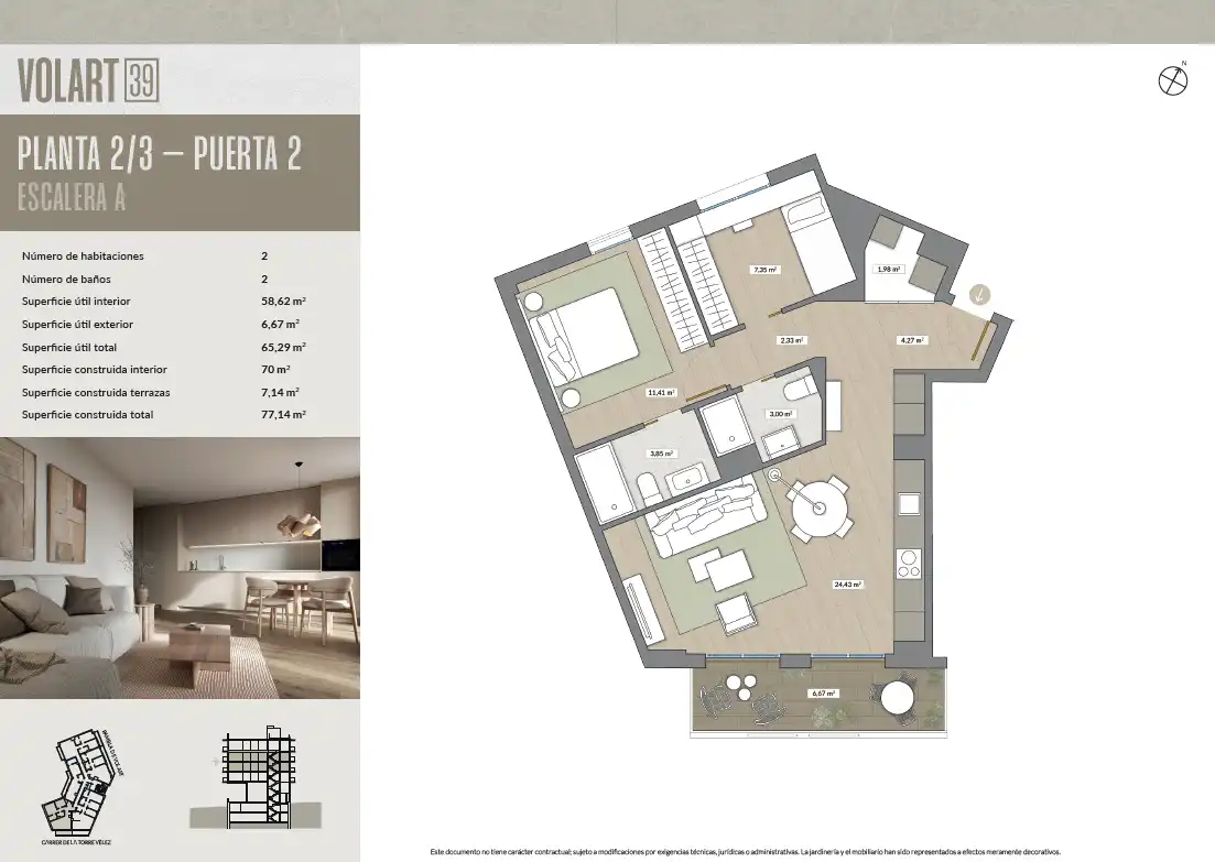 Piso en venta en Barcelona con Aire acondicionado, Calefacción y Parquet