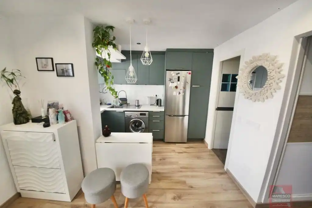 Küche von Wohnungen zum Verkauf in Mijas mit Klimaanlage, Terrasse und Gemeinschaftspool