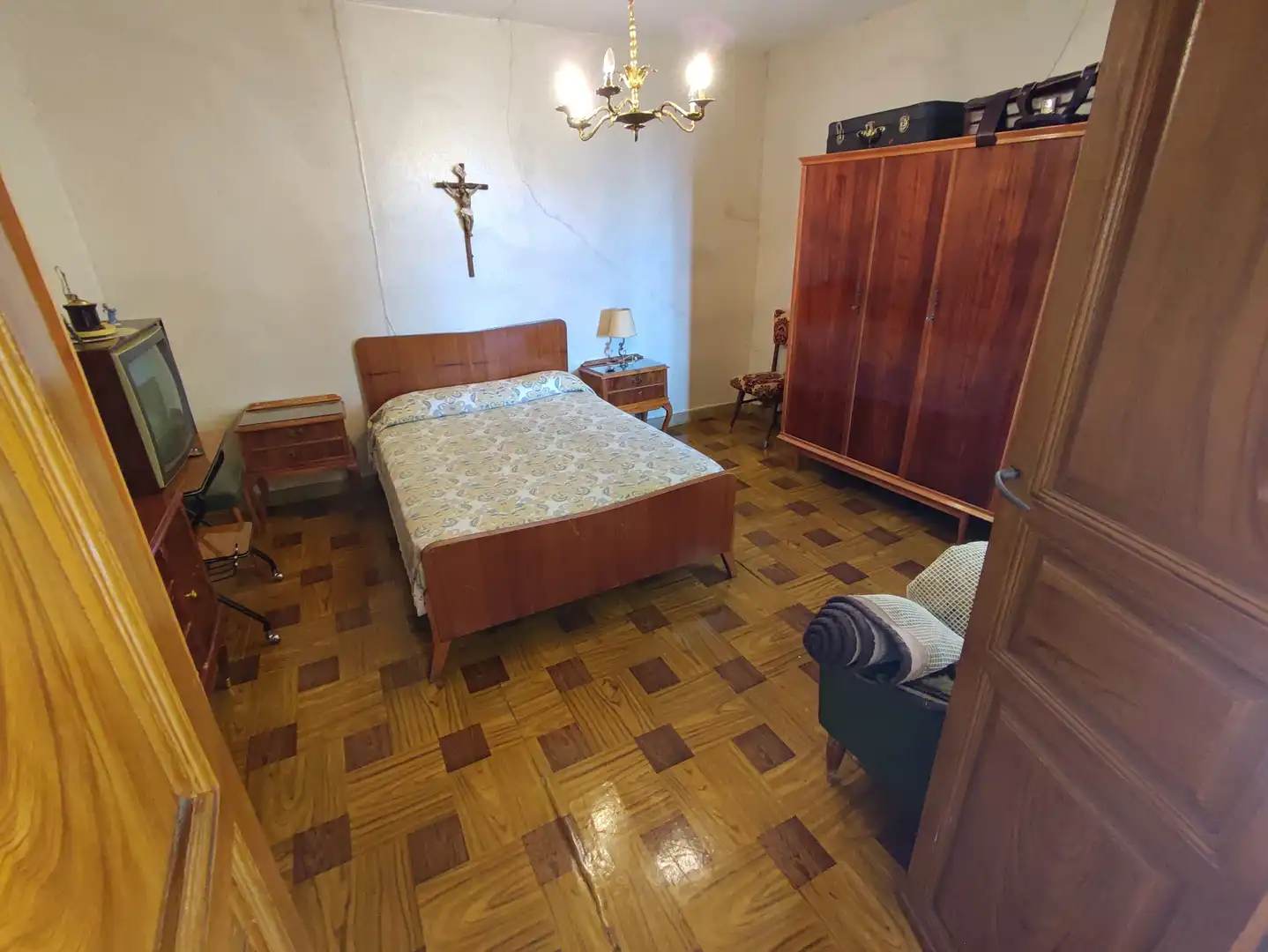 Habitación de Finca rústica en venta en Villarramiel con Calefacción, Terraza y Trastero