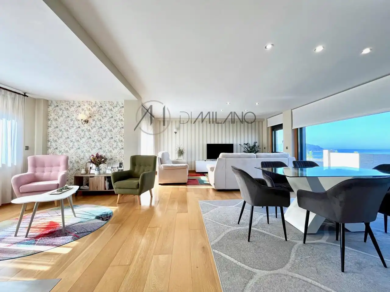 Living room of Houses for sale in Vigo   with Heating, Private garden and Terrace