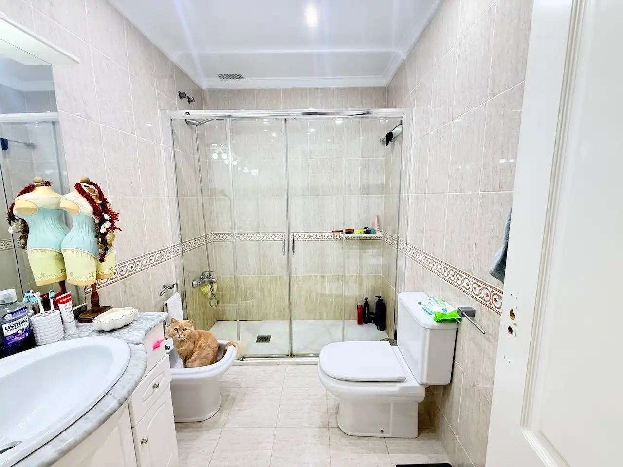 Bany de Casa o xalet en venda en Vélez-Málaga amb Aire condicionat, Calefacció i Jardí privat