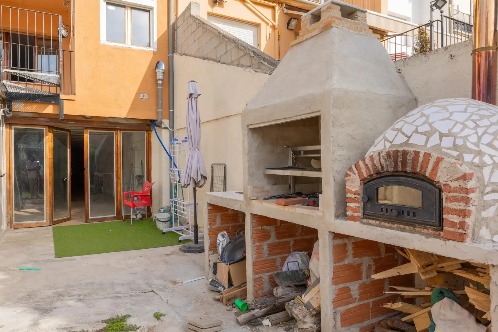 Terraza de Planta baja en venta en Manlleu con Calefacción y Jardín privado