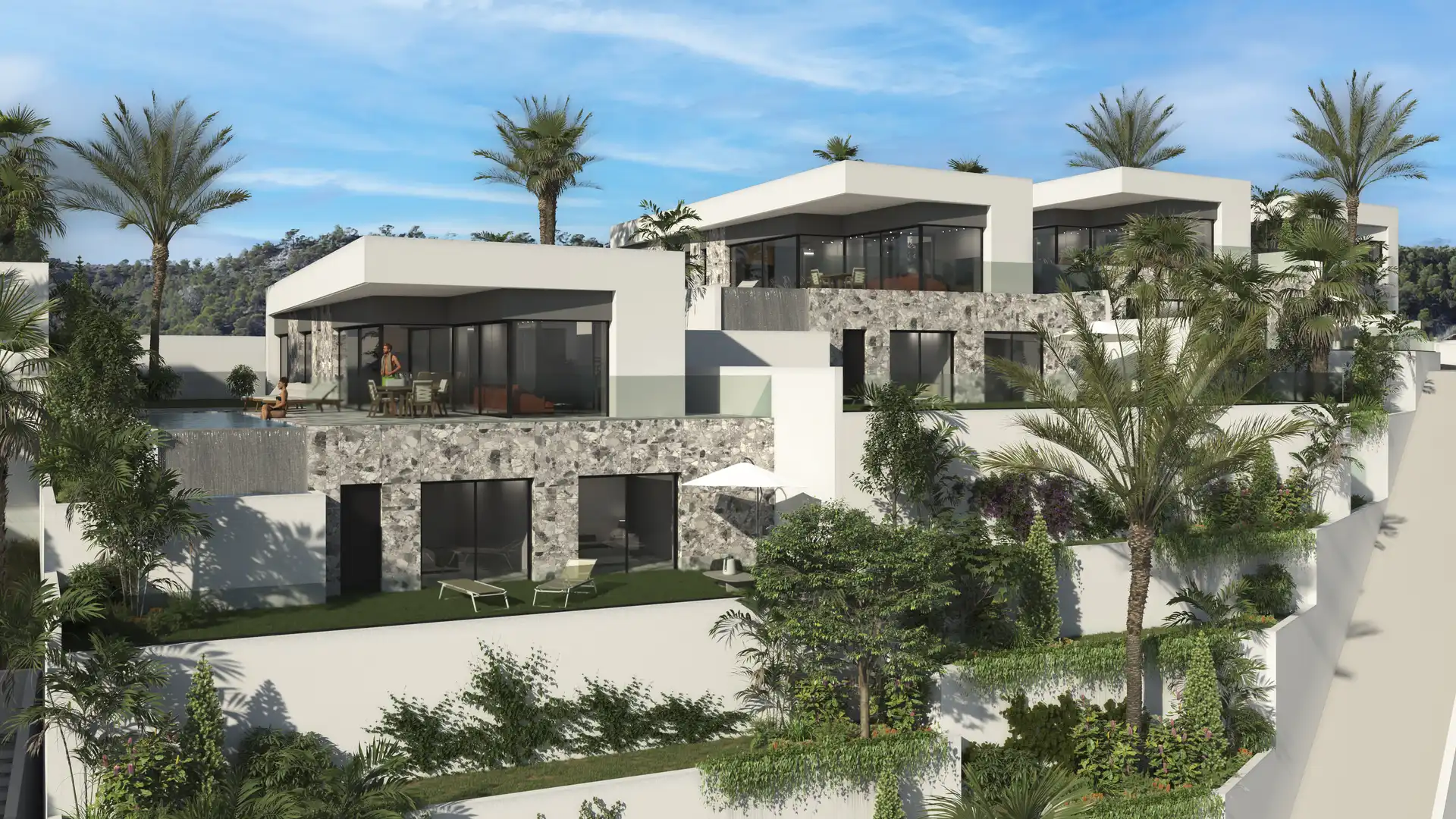 Appartement compact avec piscine à vendre à Balcón de Finestrat - Terra Marina