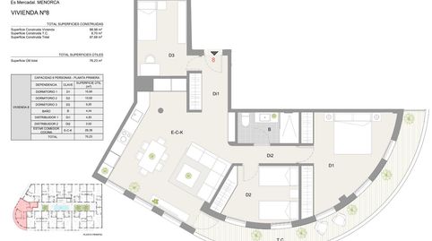Photo 4 of Flat for sale in Ronda S'estancia, Es Mercadal poble, Es Mercadal