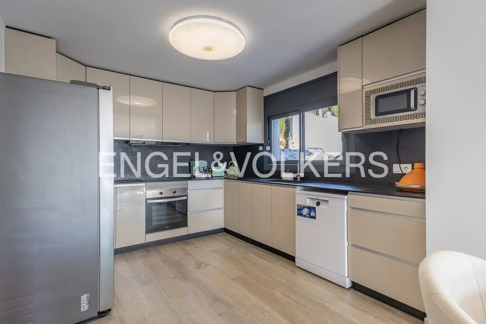 Kitchen of Houses for rent in Santa Susanna  with Air Conditioner, Heating and Private garden
