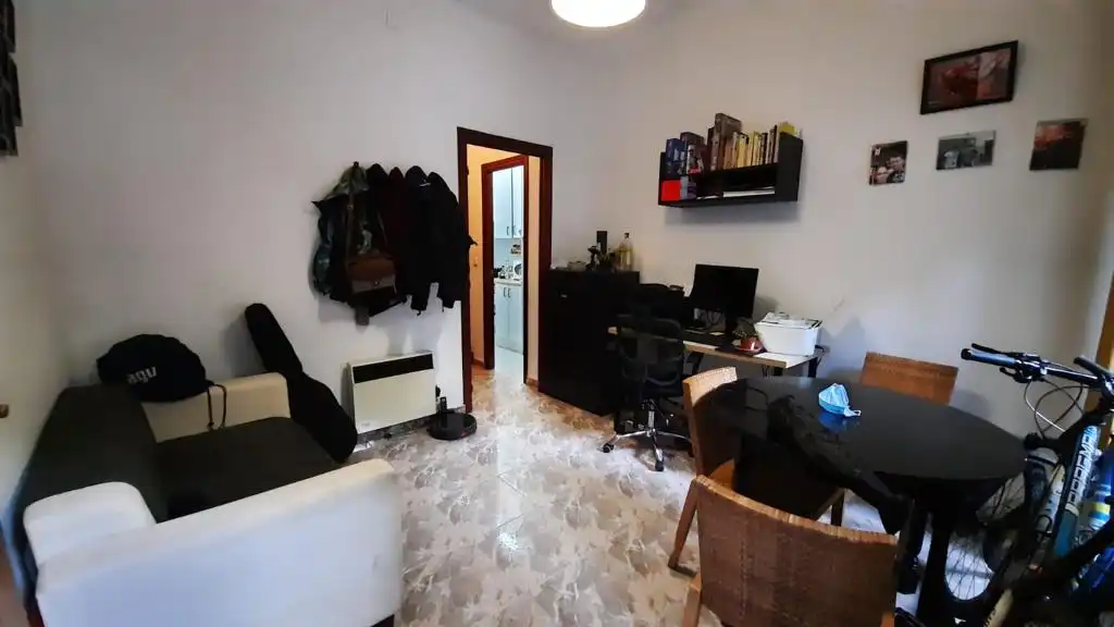 Sala d'estar de Apartament de lloguer en Madrid amb Calefacció, Forn i Rentadora