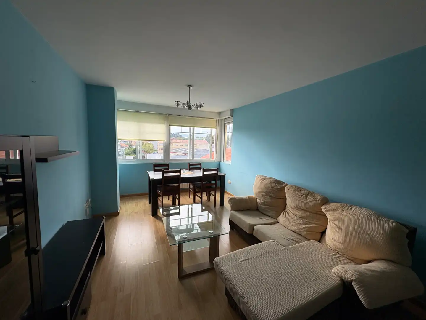 Living room of Flat for rent in Narón  with Heating, Storage room and Furnished