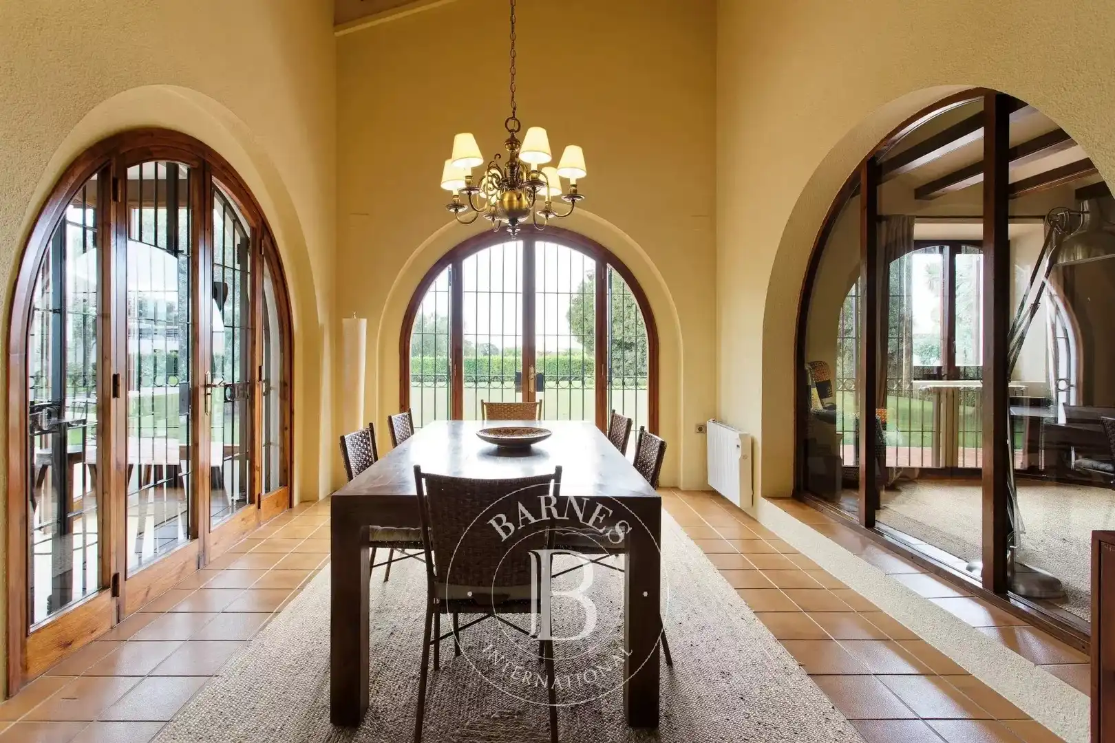 Dining room of Houses for sale in Vilobí del Penedès  with Air Conditioner, Heating and Swimming Pool
