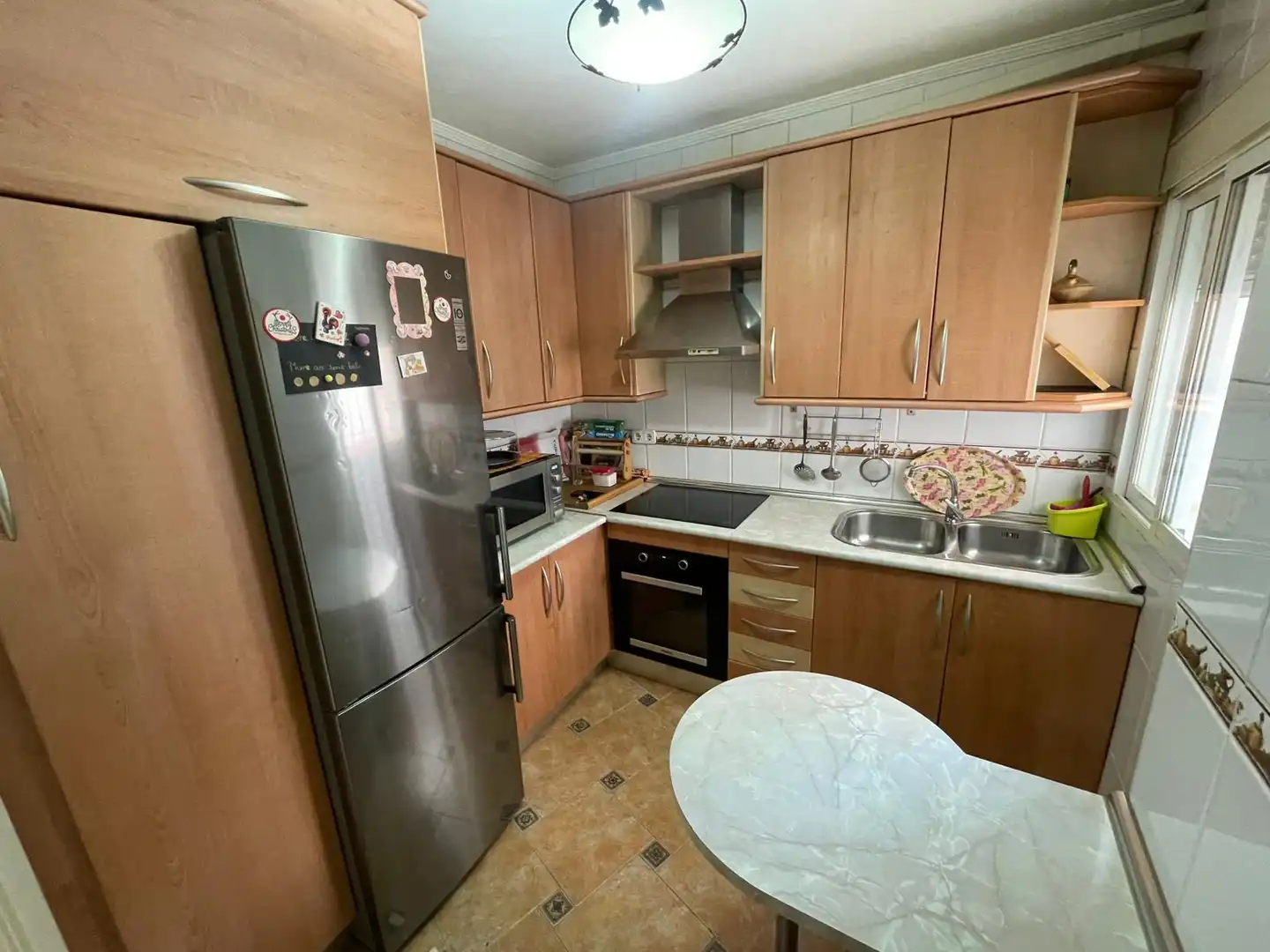 Kitchen of Flat for sale in Alcalá de Henares  with Air Conditioner, Heating and Terrace