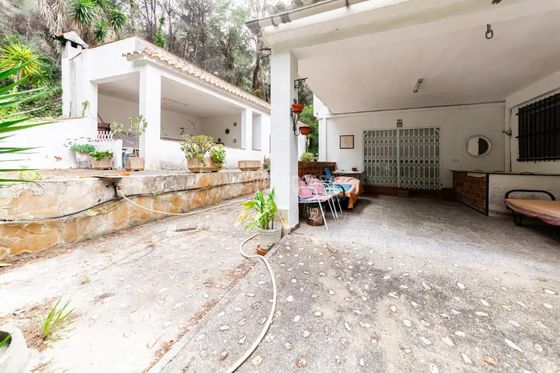 Terraza de Finca rústica en venta en Cubelles con Calefacción, Jardín privado y Terraza