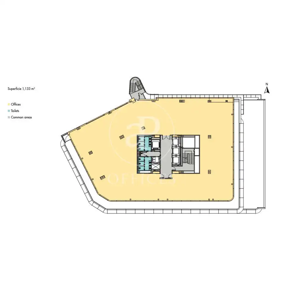 Büro mit Aufzug zur Miete in Calle de Génova, imagen 23