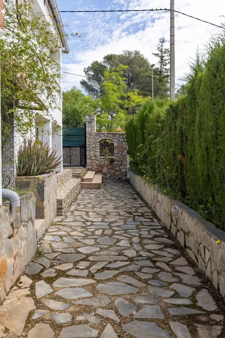 Terrassa de Casa o xalet en venda en Mogente / Moixent amb Jardí privat, Terrassa i Traster