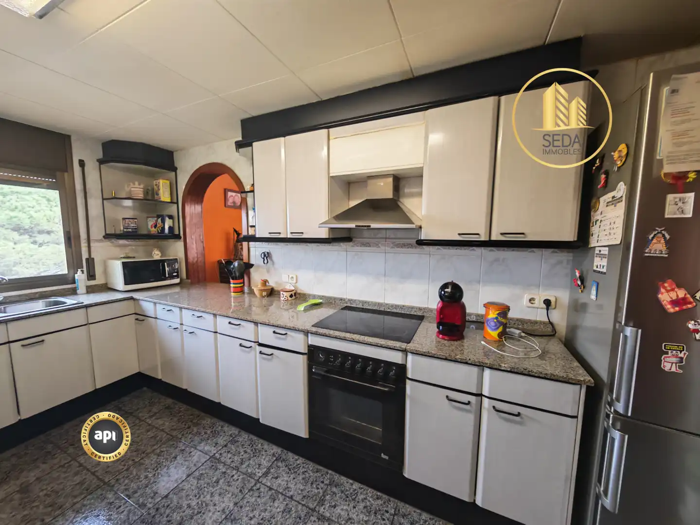 Cocina de Casa o chalet en venta en Llinars del Vallès con Calefacción y Terraza