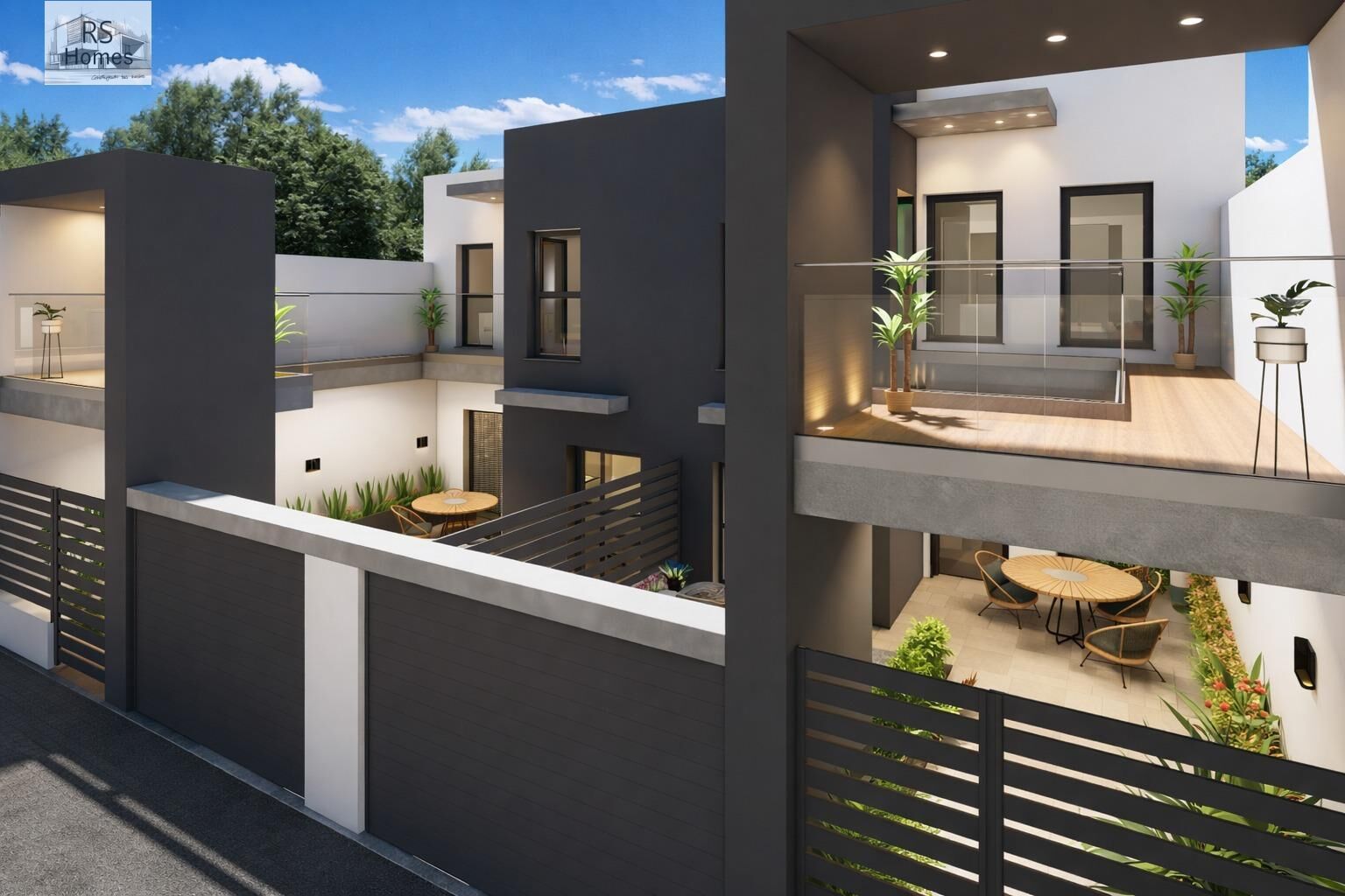 Exterior view of Single-family semi-detached for sale in Benissanó  with Air Conditioner, Private garden and Terrace