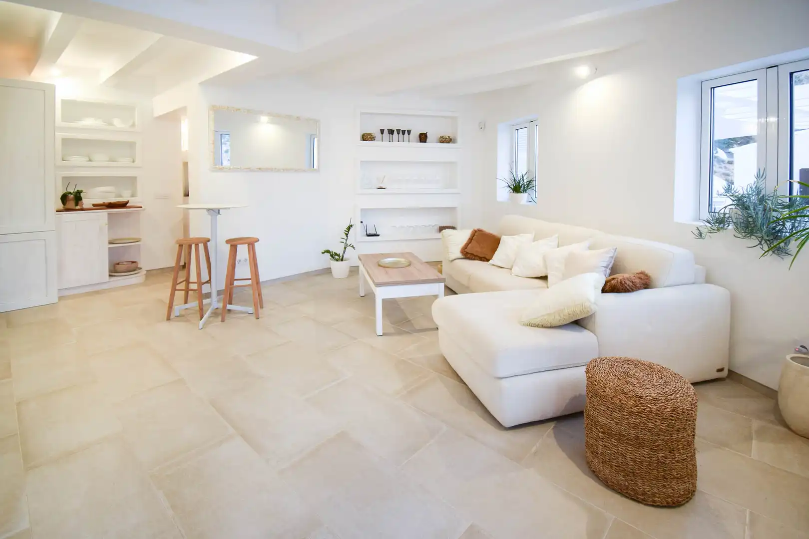 Wohnzimmer von Wohnungen zum Verkauf in Ciutadella de Menorca mit Klimaanlage, Terrasse und Abstellraum